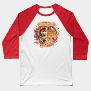 Cat Couture Bespoke Vicuña Grandma Love 1ED Baseball T-Shirt